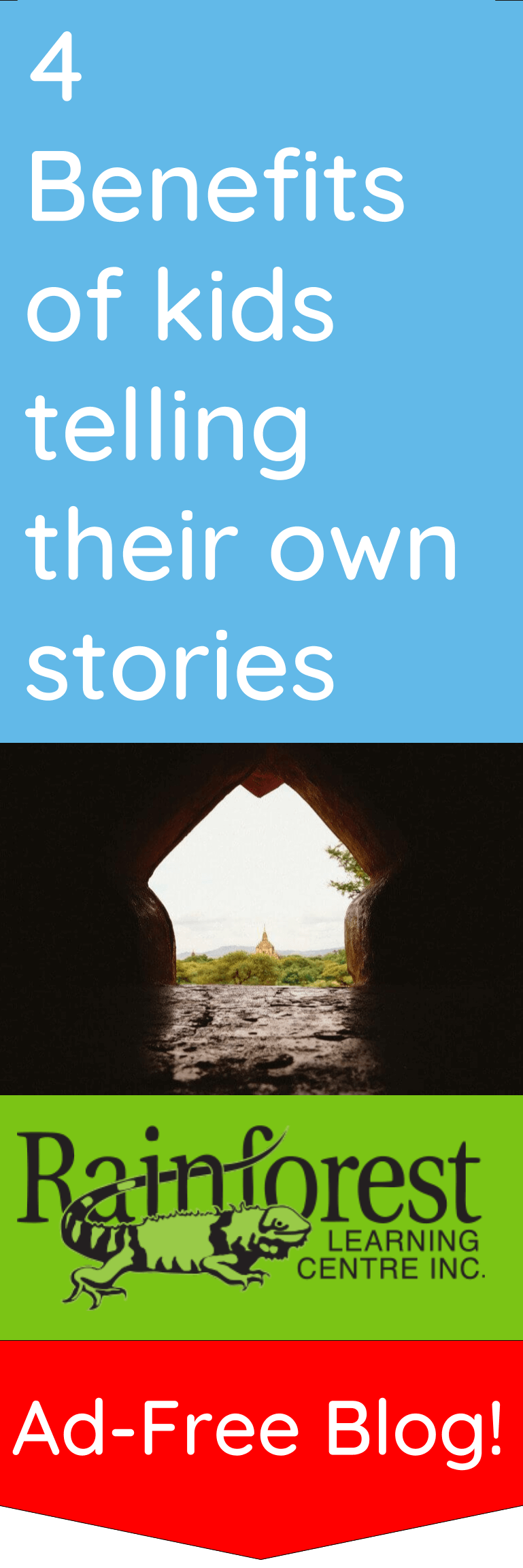 4 benefits of kids telling their own stories - article pinterest image