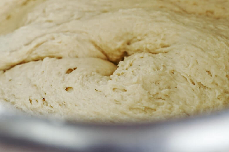 homemade dough for preschool sensory activity