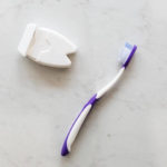 floss and toothbrush - toddler and preschool dental health article image