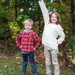 kids power posing - image for article on developing confidence in young children