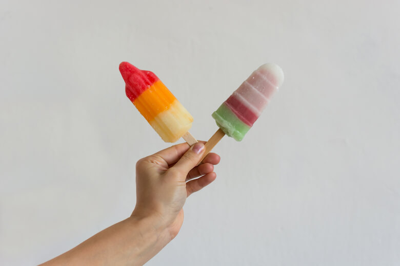 two popsicles - image for article on teaching kids decision making skills