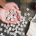 scrabble letters in hand with apple - depicting teaching digraphs to preschool children - article image